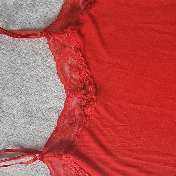 Black Dress Lace Trim Tank Top - Picture 4 of 7